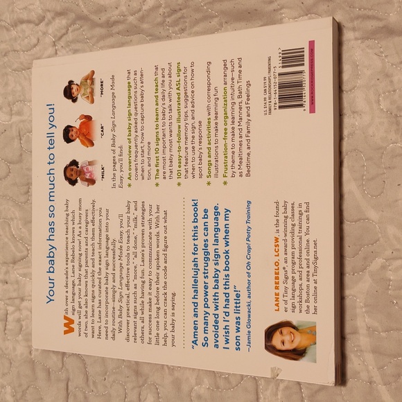 Baby Sign Language Book - Lane Rebelo - Picture 2 of 3